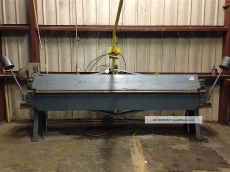 10 ft sheet metal brake for sale|10' metal brake for sale.